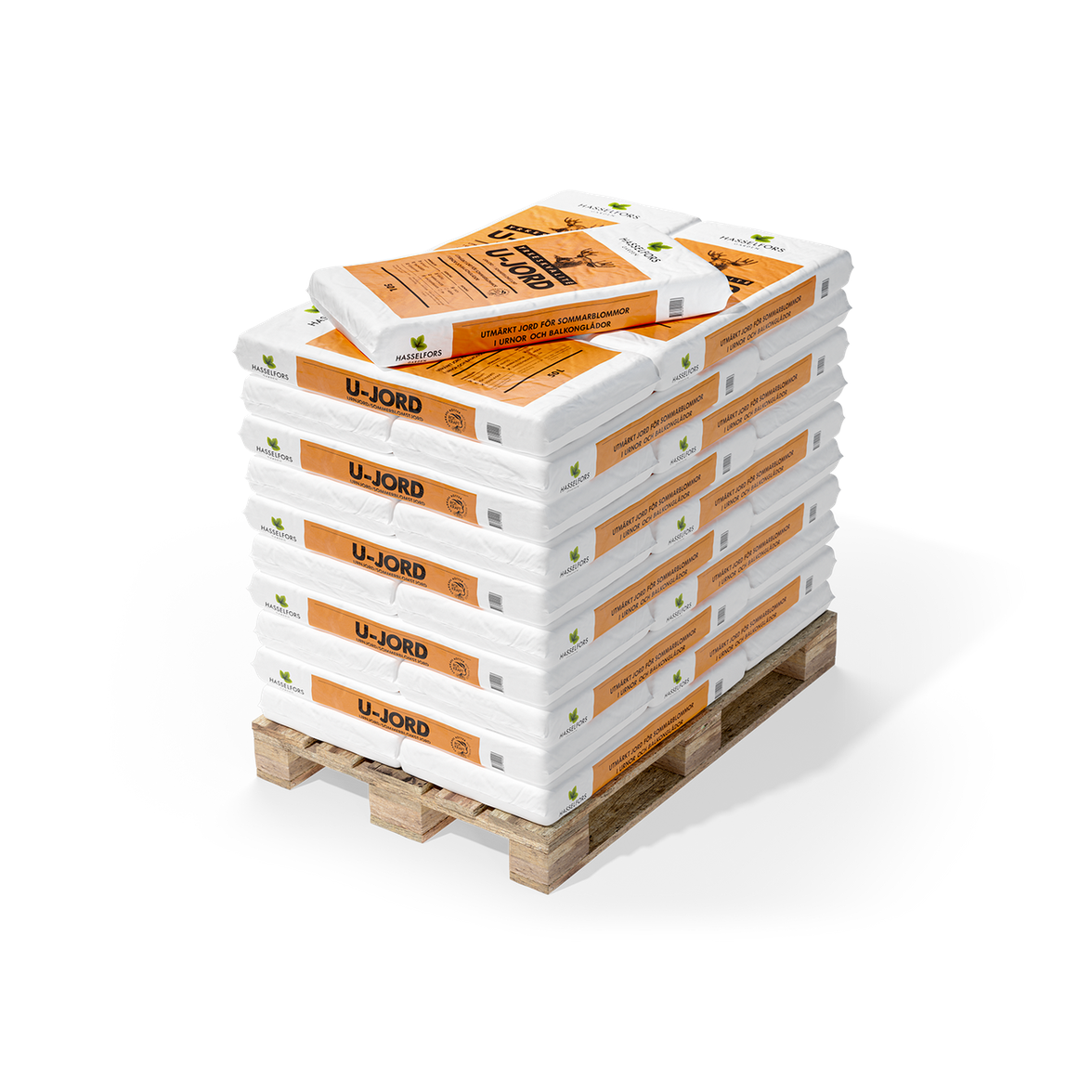 Hasselfors U-Jord, 50 liter, 42st, Helpall